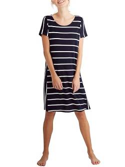 Ringella its for You Damen Kleid mit Rundhals-Ausschnitt Night 46 3221001,Night, 46 von Ringella