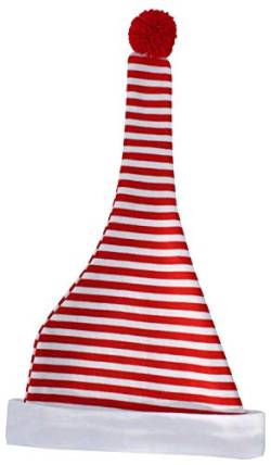 Baby Zipfelmütze Zwergenmütze Babymütze rot weiß gestreift Bommel (37 cm (0-2 Monate)) von Ringelsuse
