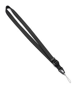 Ringke Design Lanyard Universal Umhängeband für Handyhüllen Schlüssel Kameras und Ausweishüllen, Verstellbare Schlüsselbänder - Black von Ringke