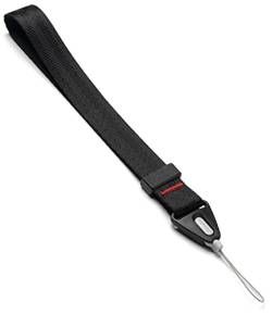 Ringke Hand Strap Universal Handschlaufe Trageschlaufe Kompatibel mit Meisten Handyhülle, Schlüssel, Kamera und Mehr - Black von Ringke