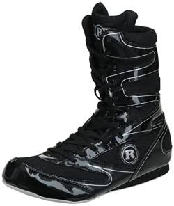 Ringside High Top Boxing Shoe (Black, 8) von Ringside