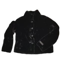 Rino & Pelle Jacke aus Kunstpelz mit hohem Kragen Vie.7002310 Gr. 36/40 Farbe schwarz/schwarz, Schwarz , 30 von Rino & Pelle