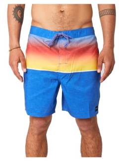 RIP CURL Allover Semi Elastic Boardshorts in Retro Blue, Retro Blau, L/XL von Rip Curl