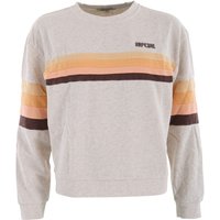 RIP CURL SURF REVIVAL PANELLED CREW Sweater 2024 oatmeal marle - XS von Rip Curl