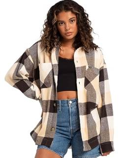 Rip Curl Damen Hemd LA ISLA Flannel, Größe:XS, Farben:Black von Rip Curl