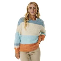 Rip Curl Damen Strickpullover Sunrise Sessions, Größe:S, Farben:Light Blue von Rip Curl