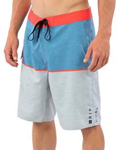 Rip Curl Herren Dawn Patrol, gestreift, 53,3 cm Boardshorts, Blau 20, 4 von Rip Curl