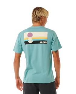 Rip Curl Surf Revivial Peaking Short Sleeve T-shirt M von Rip Curl