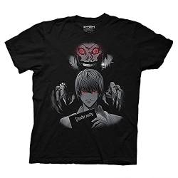 Ripple Junction Death Note Herren T-Shirt Death Note Light Yagami Death Note Manga Tee - Schwarz - X-Groß von Ripple Junction