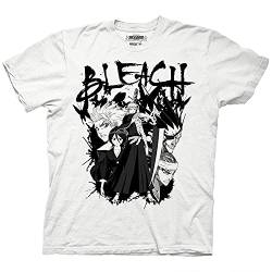 Ripple Junction Herren T-Shirt Bleach Manga Anime Bleach Ichigo Kurosaki Bleach Tee - Weiß - Mittel von Ripple Junction