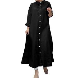Damen Muslimisches Kleid Gebetskleid für Damen Muslimische Robe Langarm Einfarbig Gebet Abaya Kleid Islamischer Naher Osten Dubai Türkei Arabische Muslim Kaftan Kleid Für Ramadan von Risaho