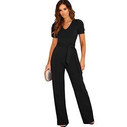 Risaho The Air Essentials Jumpsuit, 2023 New Jumpsuits for Women Casual Women's Sleeveless Jumpsuit with Pockets, High Waist Casual Crew Neck Fit Rompers von Risaho