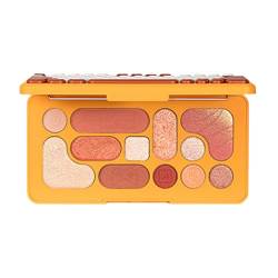 Perlen-Lidschatten-Palette | 12 Farben matte Perlmutt-Make-up-Paletten mit Tastaturetui | Hochpigmentiertes Lidschatten-Paletten-Make-up für Mädchen und Frauen Ristyur von Ristyur