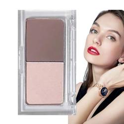 Puderkontur Cool Tone | Matte Bronzer Konturpalette | Langlebige Konturpuder-Make-up-Paletten, Konturierung und Highlighter, Highlighter-Palette mit mattem Finish Ristyur von Ristyur