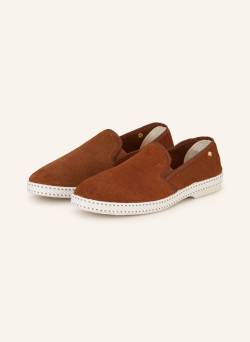 Rivieras Slipper braun von Rivieras