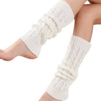 Rnemitery Beinstulpen Beinstulpen, Gestrickte Winter Beinwärmer Socken für Damen Mädchen von Rnemitery