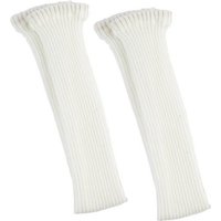 Rnemitery Beinstulpen Damen-Winter-Overknee-Hohe, fußlose Socken, gestrickte Beinwärmer von Rnemitery