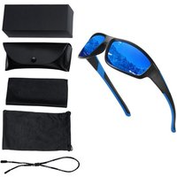 Rnemitery Fahrradbrille Polarisierte Sport-Sonnenbrille UV400-Schutz Fahrradbrille für Herren von Rnemitery