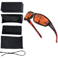 Rnemitery Fahrradbrille Polarisierte Sport-Sonnenbrille UV400-Schutz Fahrradbrille für Herren von Rnemitery