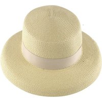 Rnemitery Strohhut Damen Sonnenhut Sommer UV-Schutz Reise Faltbare Strohhut Strandhut von Rnemitery