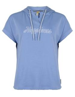 Roadsign Australia Damen T-Shirt Kapuzen Hoodie mit Kurzarm und V-Ausschnitt blau | 2XL von Roadsign Australia