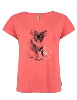 Roadsign Australia Damen T-Shirt mit Kimono-Schnitt und Logo-Aufdruck pink | XL von Roadsign Australia