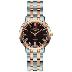 ROAMER Damen Analog Quarz Uhr mit Edelstahl Armband 515811 49 05 50 von Roamer