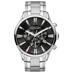 Roamer Herren Analog Schweizer Quarzwerk Uhr mit Edelstahl Armband 508837-41-55-50 von Roamer