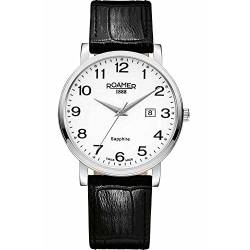 Roamer Herren-Armbanduhr Analog Quarz Leder 709856 41 26 07 von Roamer