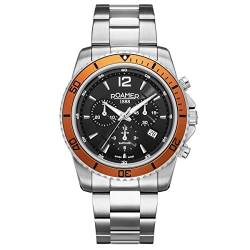 Roamer Herren Uhr Chronograph Quarz 862837 41 65 20 Nautic Chrono 100 Edelstahl von Roamer