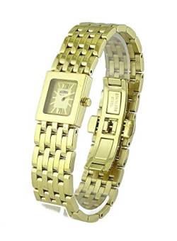 Roamer Luxus Damen-Armbanduhr DREAMLINE vergoldet (Gold/Gold) von Roamer
