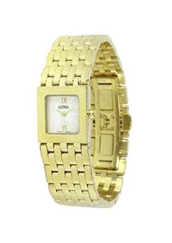 Roamer Luxus Damen-Armbanduhr DREAMLINE vergoldet (Weiss/Gold) von Roamer
