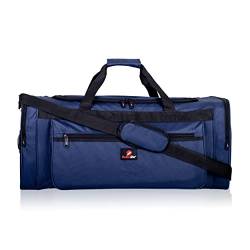 Roamlite Reisetasche für Training und Sport, Groß, mit Mehreren Taschen, wasserabweisend, 65 Liter Fassungsvermögen, 66 cm x 30 cm RL58N von Roamlite