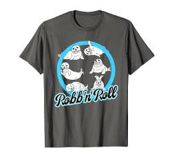 Robbe Robb'n'Roll Heuler Seehund Nordsee Baby Robben T-Shirt von Robbe Geschenk Seehund Baby Süße Robben Heuler