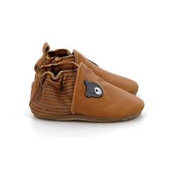 Robeez Baby-Jungen Doubear CRP Krippenschuh, Camel, 17 EU von Robeez