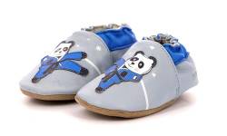 Robeez Jungen Karate Panda Hausschuh, blau, 25/26 EU von Robeez