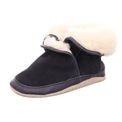 Robeez Kinder Hausschuhe 582650-10-102 schwarz 580797 von Robeez