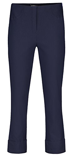 Robell Bella Slim Fit 7/8 Stretchhosen Schlupfhosen Damen Hosen #Bella versch.Farben (48, Marine) von Robell