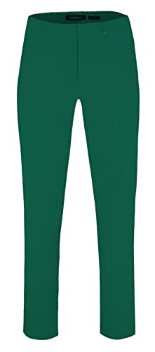 Robell-Bella09 Stretchhose mit Umschlag und Gesäßtaschen (DE/NL/SE/PL, Numerisch, 42, Regular, Regular, Mint) von Robell