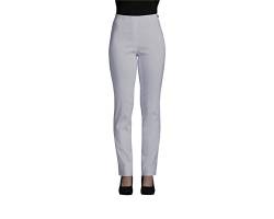 Robell Damen Slim Arbeitshose-Stretchhose, Hellgrau, Gr.- 48 von Robell