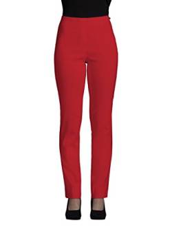 Robell Damen Slim Arbeitshose-Stretchhose, Rot, Gr.- 48 von Robell