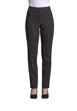 Robell Marie Damen Stretchhose Slim Fit - Sommerkollektion 2016 (34, schwarz (90)) von Robell