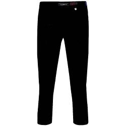 Robell Rose 7/8 Hose Super Slim Fit Bengaline Stretchhose (46, Schwarz) von Robell