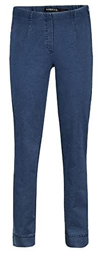 Robell Style Marie - Kurzgröße - Damen Jeans Straight - Jeanshose Damen high Waist - Stretch Jeans Hose - bequemer Oberschenkel - Bitte Zwei Größen Kleiner bestellen von Robell