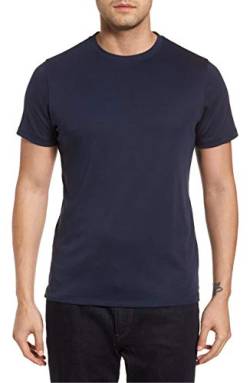 Robert Barakett Georgia Kurzarm Rundhals Pima-Baumwolle Herren T-Shirt, Blau (Blue Night), XX-Large von Robert Barakett