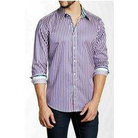 Robert Graham Langarmhemd ROBERT GRAHAM STRIPED COTTON STRECH LIMITED MODERN COMFORT FIT MENS HE von Robert Graham