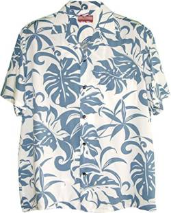 Robert J. Clancey RJC Herren Beachside Breeze Rayon Hawaii-Hemd - Blau - X-Groß von Robert J. Clancey