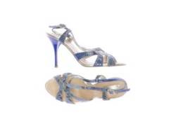 Roberto Cavalli Damen Sandale, blau, Gr. 36 von Roberto Cavalli