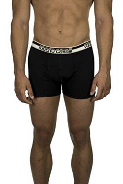 Roberto Cavalli Herren Boxershorts BI-Pack 2er Pack TG XXL, Schwarz XXL von Roberto Cavalli