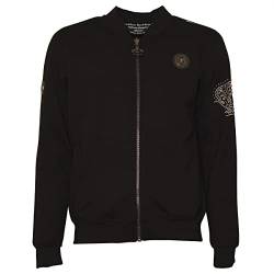 Herren Sweatjacke - Diamond King - Black 4XL von Roberto Geissini